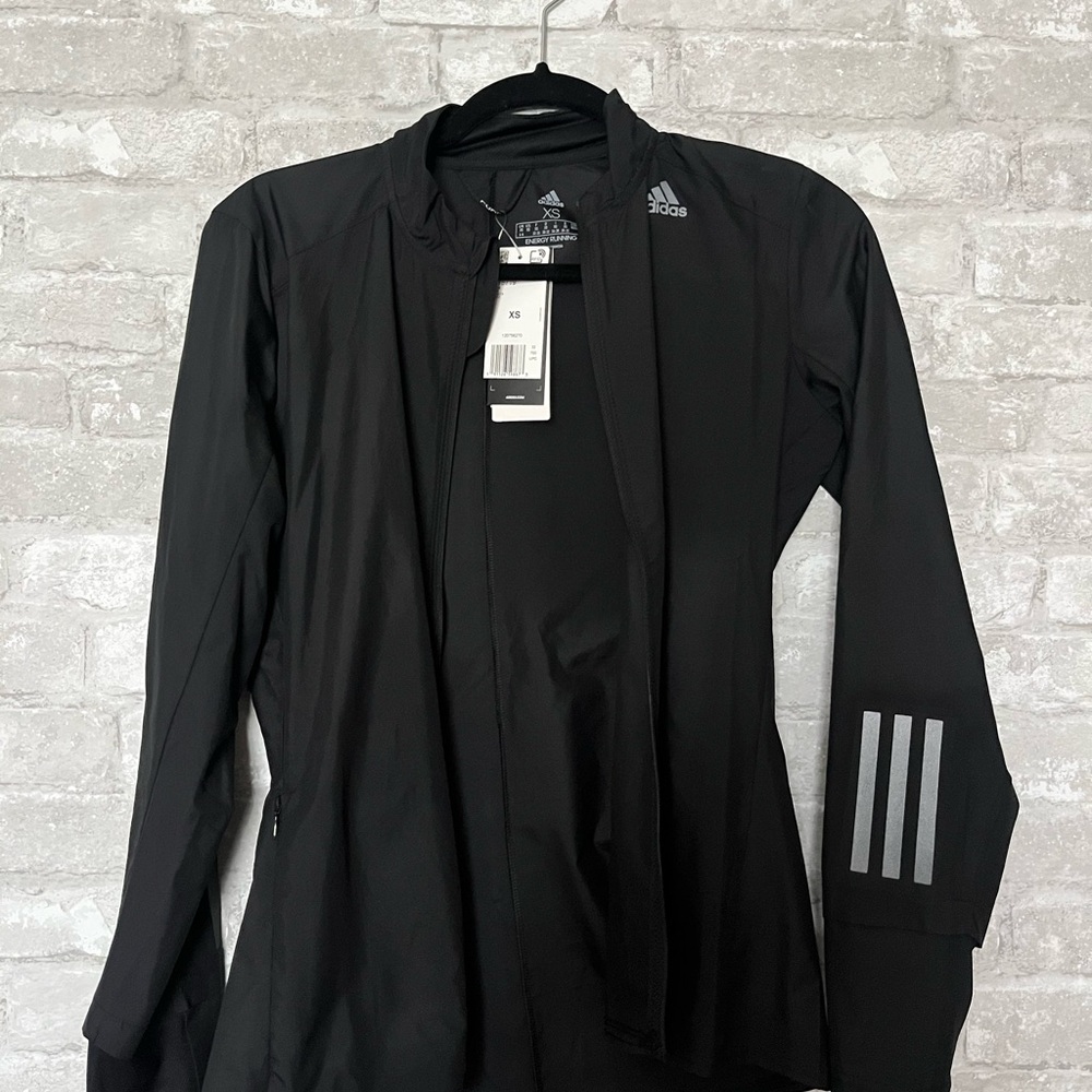 Adidas Energy Running Jacket in Black